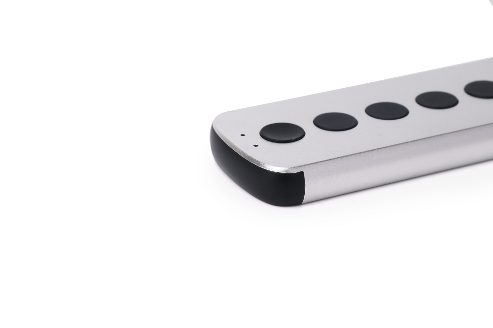 6 keys aluminum remote control customized RF remote control 433mhz or 2.4G for audiospeaker (5)
